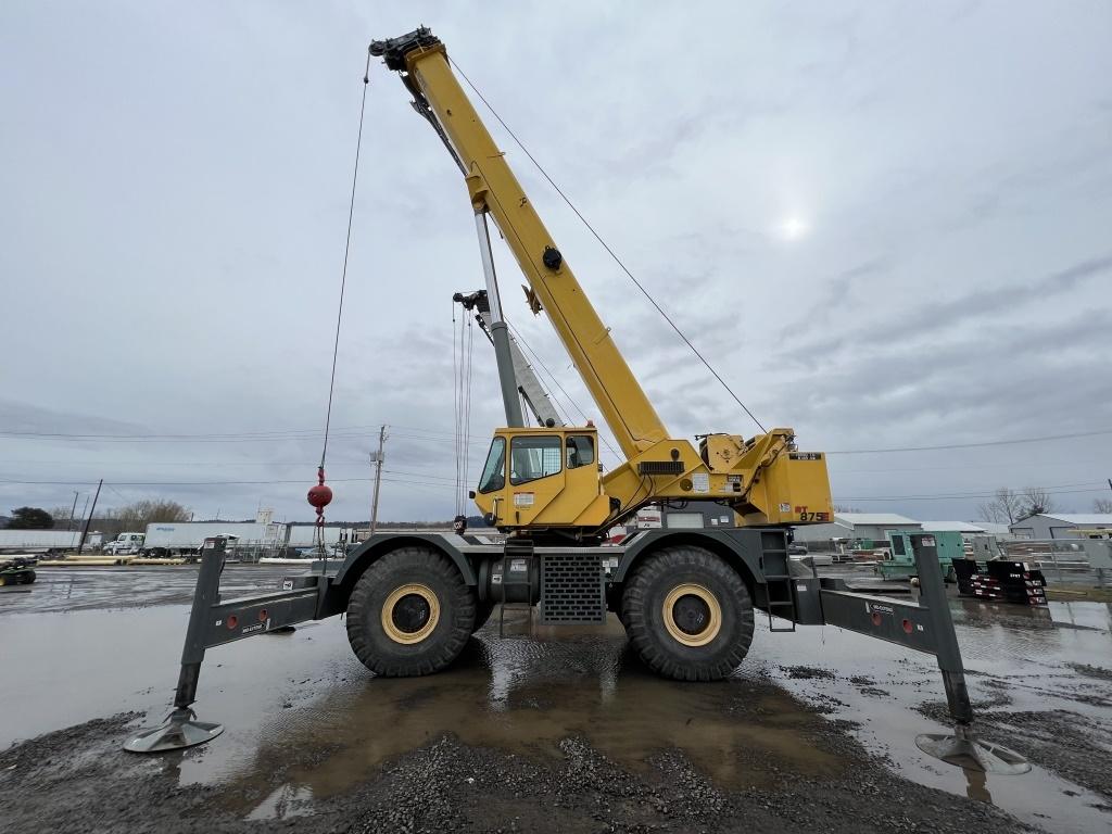 2005 Grove RT875E 4x4 Rough Terrain Crane