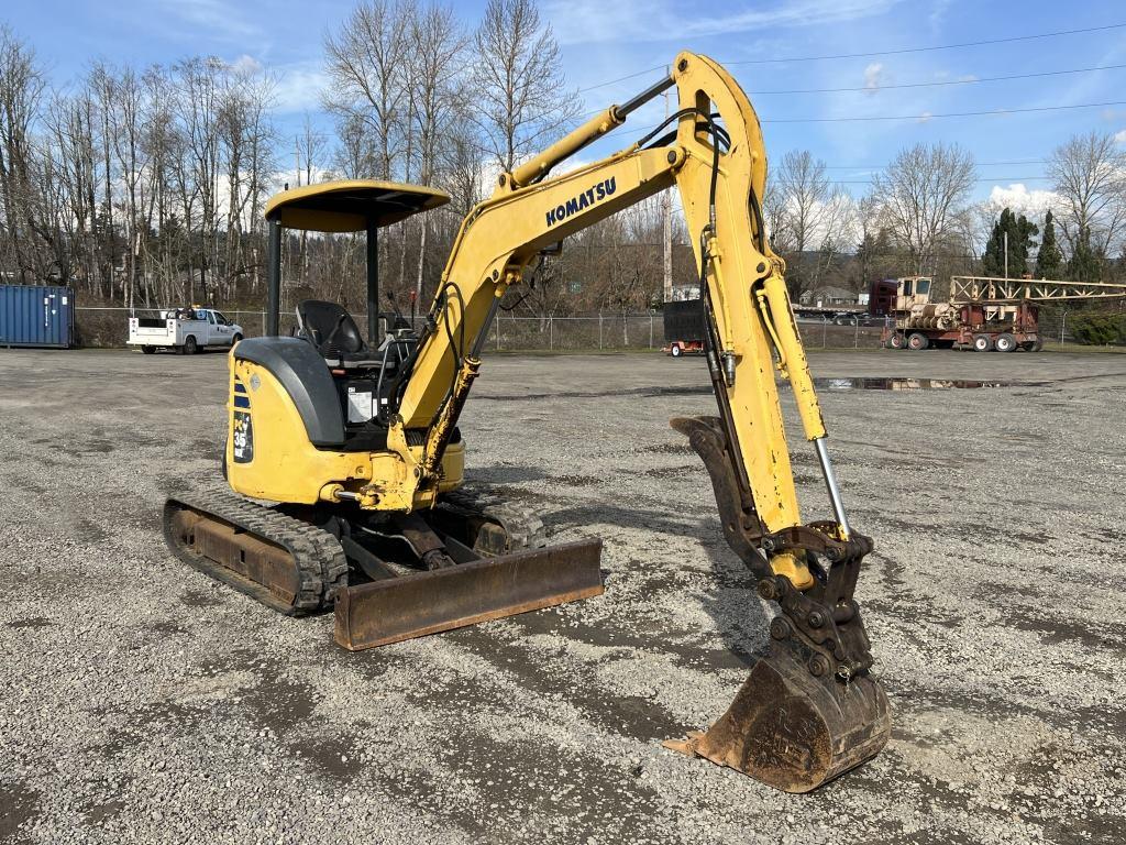 2006 Komatsu PC35MR-2 Mini Hydraulic Excavator