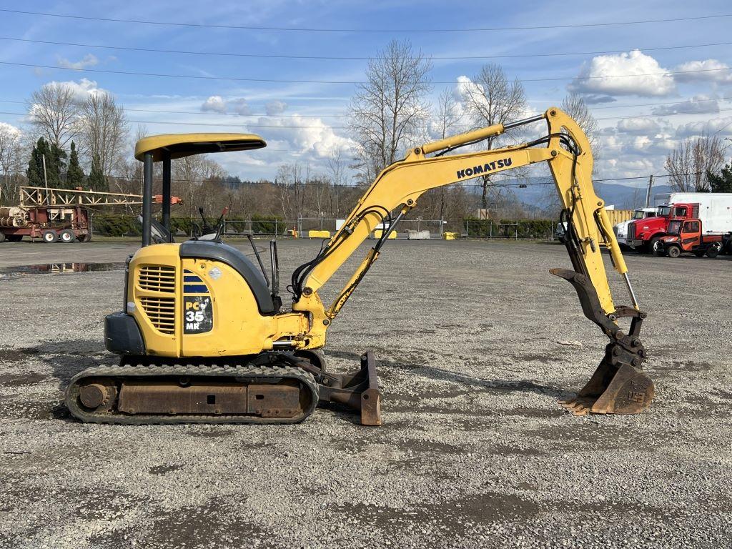 2006 Komatsu PC35MR-2 Mini Hydraulic Excavator