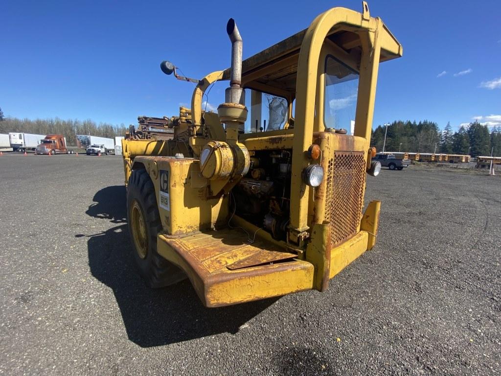 1974 Caterpillar 613 Elevating Motor Scraper