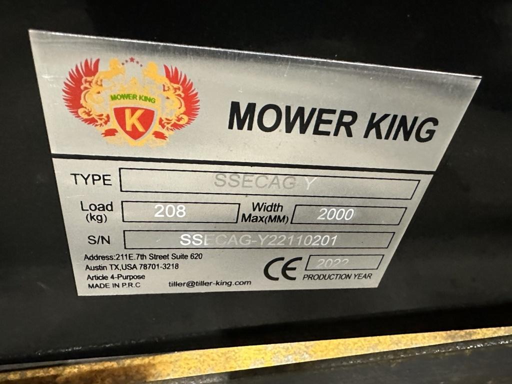 2022 Mower King SSECAG-Y Auger