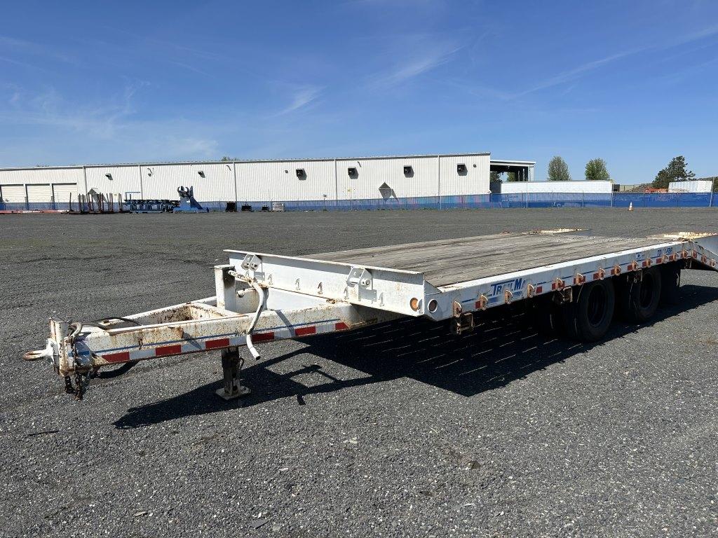 2015 Trailmax TD-24-FBR T/A Equipment Trailer