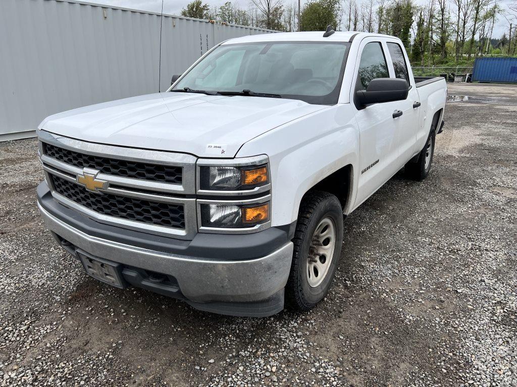 2015 Chevrolet Silverado Extra Cab 4x4 Pickup