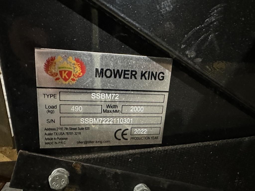 2022 Mower King SSBM72 Box Broom