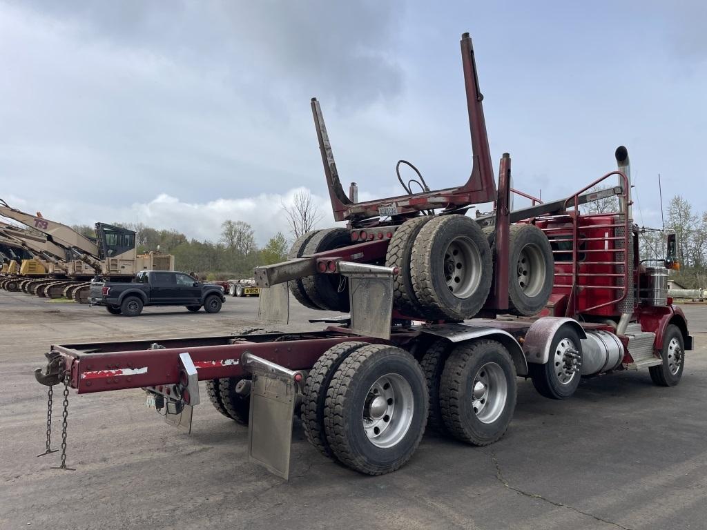 2016 Kenworth T800 Tri-Axle Log Truck