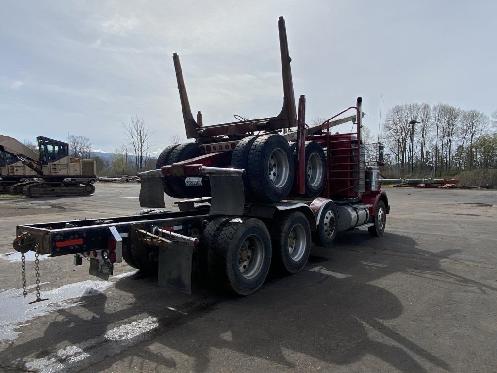 2006 Kenworth T800 Tri-Axle Log Truck