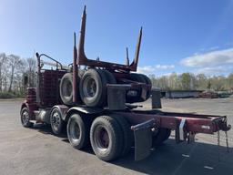 2001 Kenworth T800B Tri-Axle Log Truck