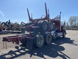 2001 Kenworth T800B Tri-Axle Log Truck