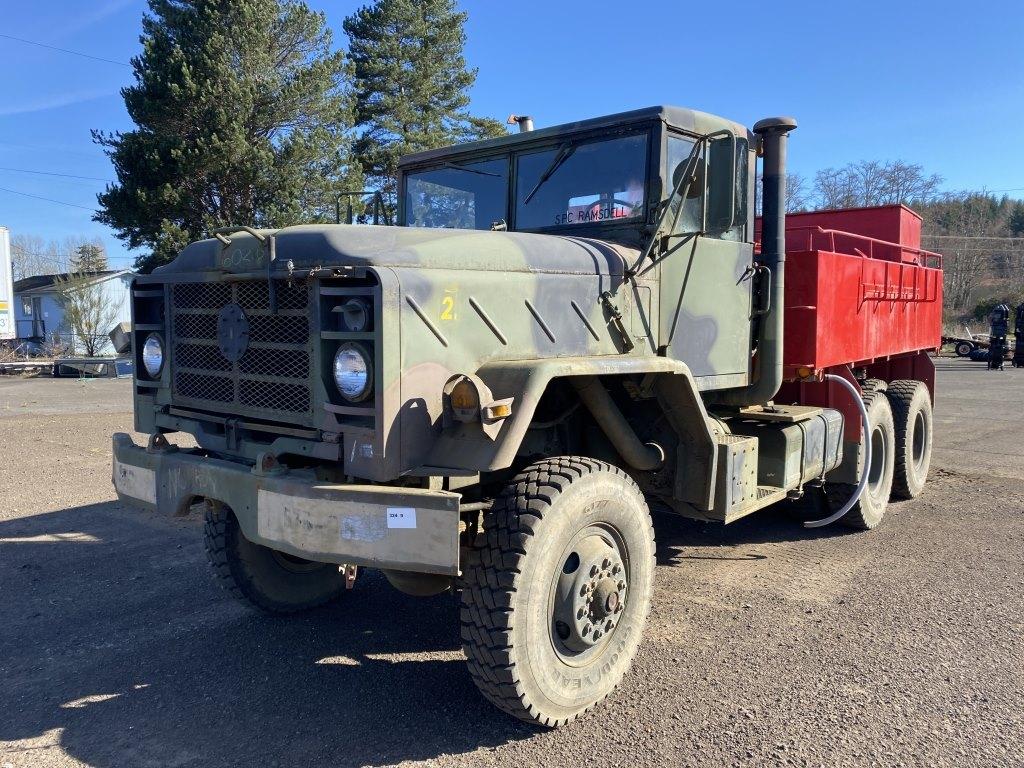 1984 AM General M923 T/A 6x6 Water Truck