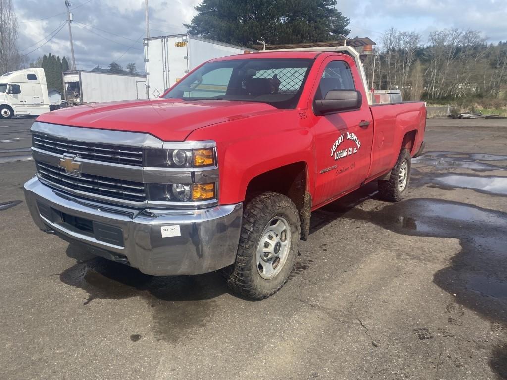 2016 Chevrolet Silverado 4x4 Pickup