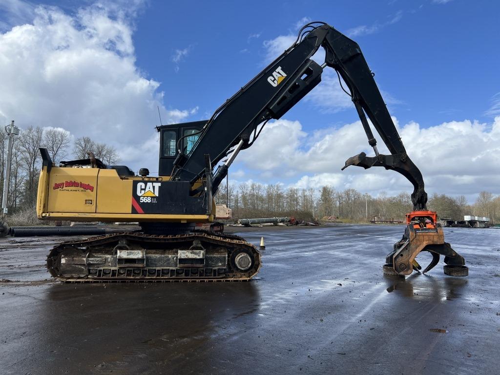 2012 Caterpillar 568LL Processor w/Southstar QS635