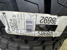 Michelin XDE2+ 315/80R22.5 Tires (New)