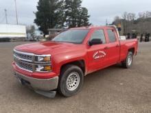 2014 Chevrolet Silverado LT Crew Cab 4x4 Pickup