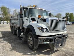 2012 International 7600 Tri-Axle Dump Truck