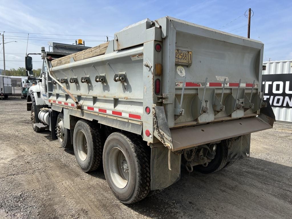 2012 International 7600 Tri-Axle Dump Truck