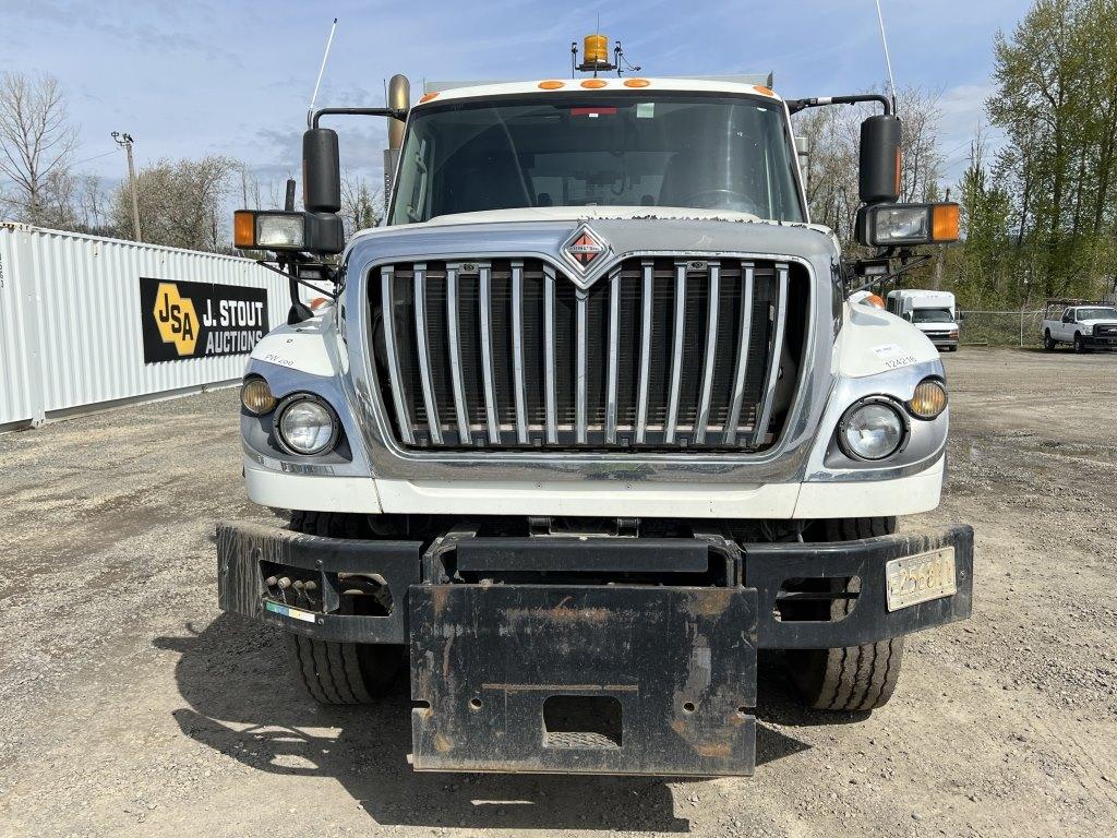 2012 International 7600 Tri-Axle Dump Truck