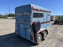 1984 Western World T/A Horse Trailer