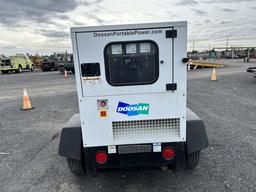 2019 Doosan G40WD0-3A-T4F Towable Generator