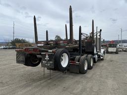 2011 Kenworth T800 Tri-Axle Log Truck / Mule Train