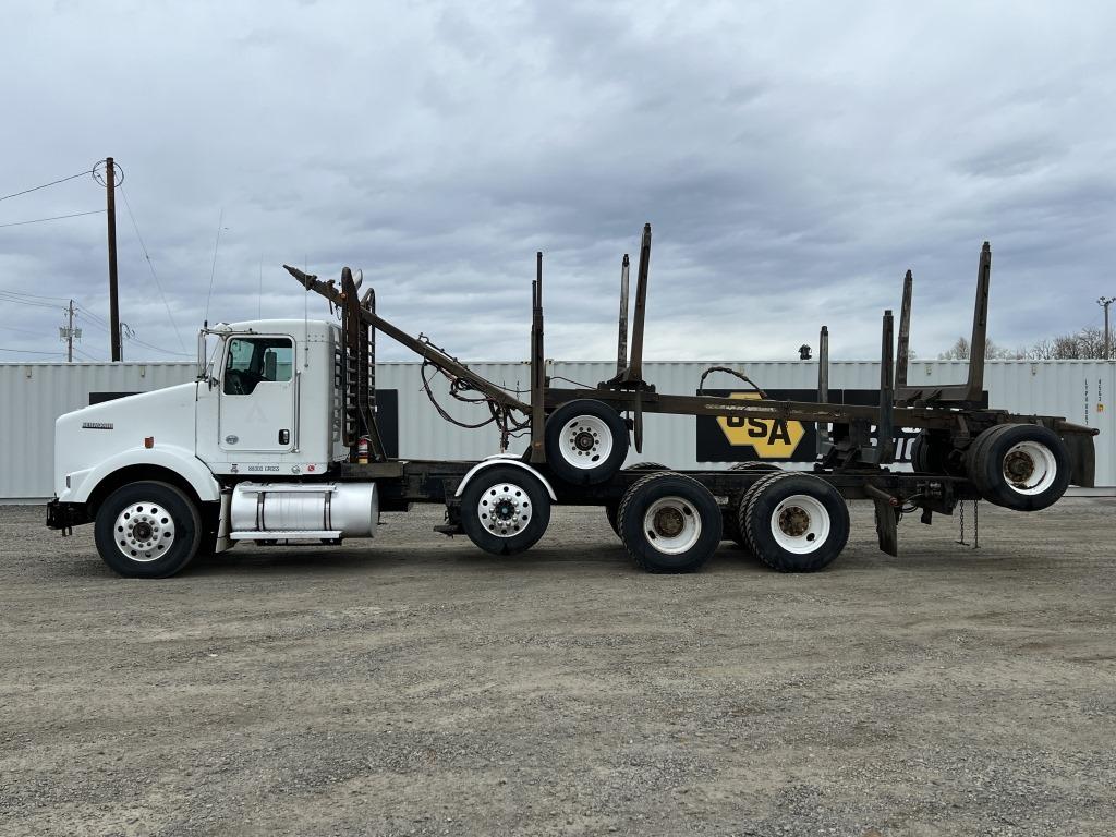 2011 Kenworth T800 Tri-Axle Log Truck / Mule Train