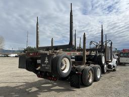 2009 Kenworth T800 Tri-Axle Log Truck / Mule Train