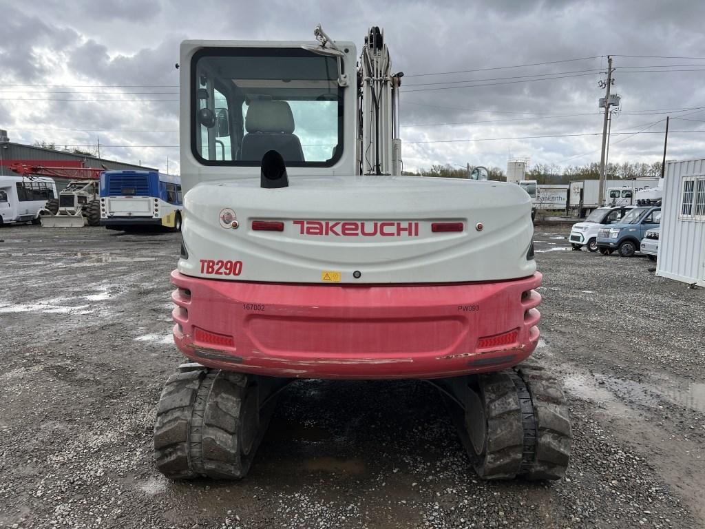 2016 Takeuchi TB290 Mini Hydraulic Excavator