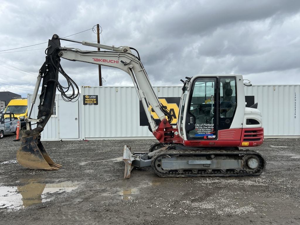 2016 Takeuchi TB290 Mini Hydraulic Excavator