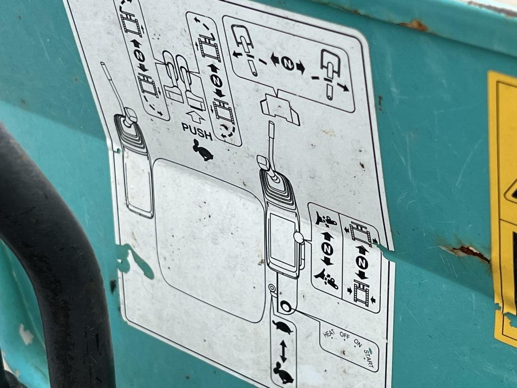 Kobelco 09 SR Mini Hydrualic Excavator