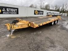 1989 Eager Beaver Beavertail T/A Equipment Trailer