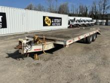 1987 Zieman 2660A Equipment Trailer