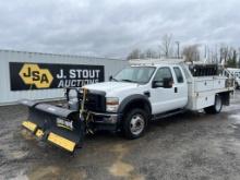 2009 Ford F550 Flatbed Truck