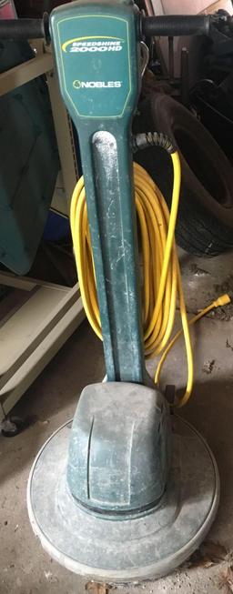 Commercial floor buffer