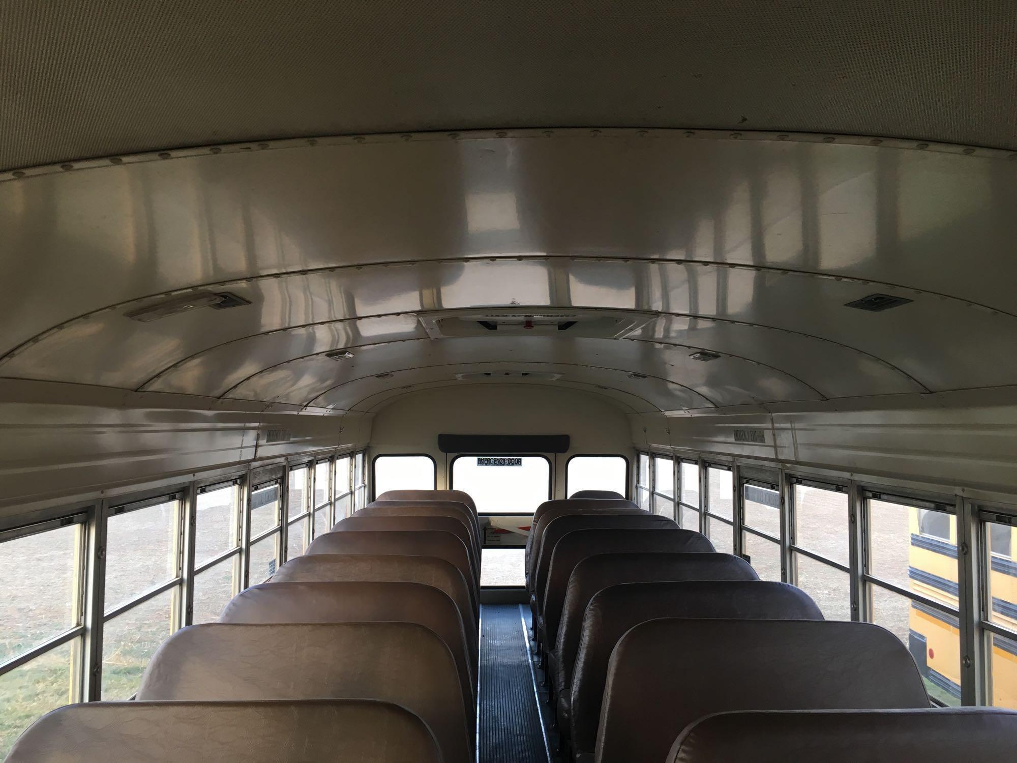 Blue bird school bus