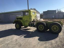 Fire truck tanker cab & chassis
