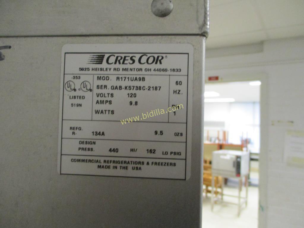 CresCor Cold Food Holding Cabinet R171VA9B.