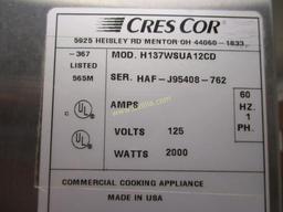 CresCor Hot Food Holding Cabinet H137WSUA12CD.