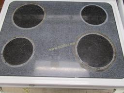 GE Glass Top Stove.