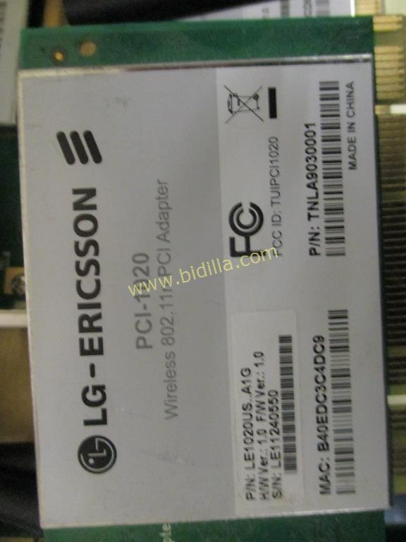 (19) LG-Ericsson Wireless PCI Adaptors.