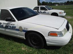 2007 Ford Crown Victoria Police Interceptor.