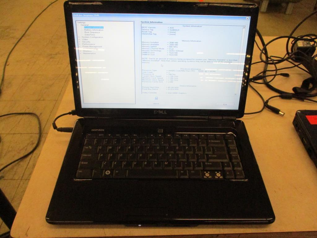 Dell Inspiron 1545 Laptop Computer.