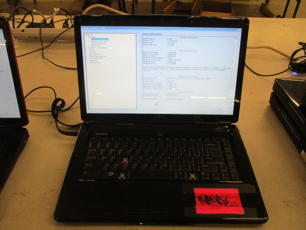 Dell Inspiron 1545 Laptop Computer.