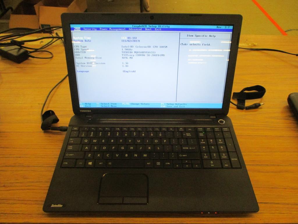 Toshiba Satellite C-50-A Laptop Computer.