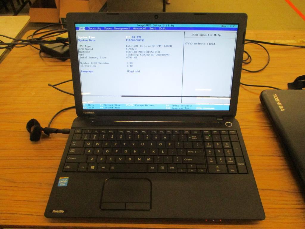 Toshiba Satellite C-50-A Laptop Computer.