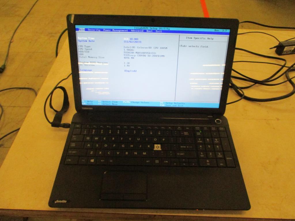 Toshiba Satellite C-50-A Laptop Computer.