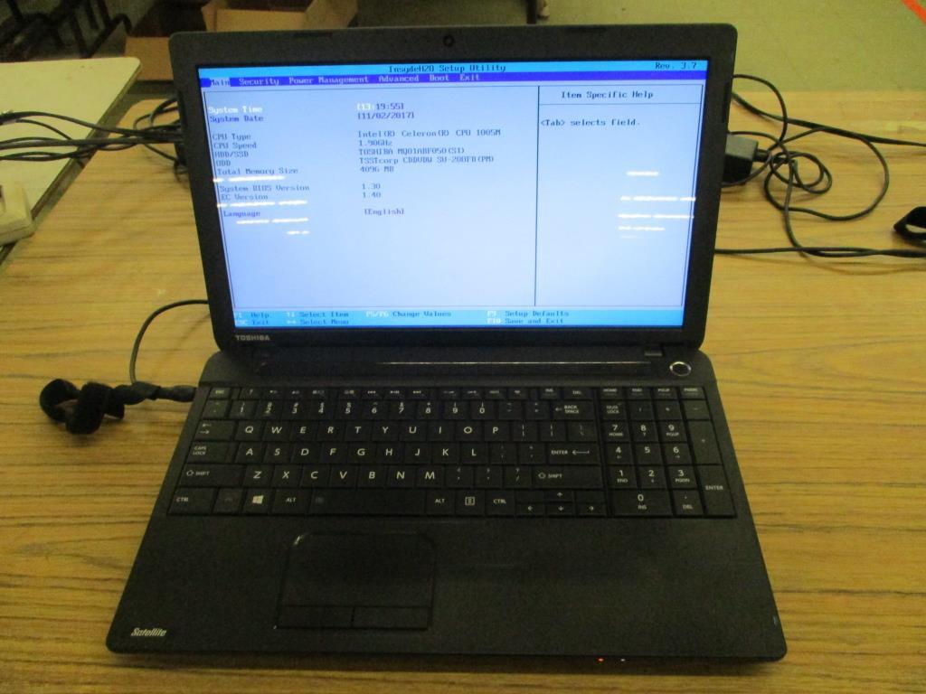 Toshiba Satellite C-50-A Laptop Computer.