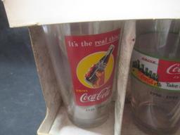 (4) Libbey Coca-Cola Cups