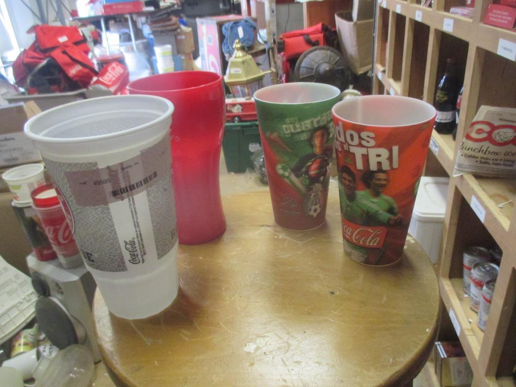 (5) Coca-Cola Cups