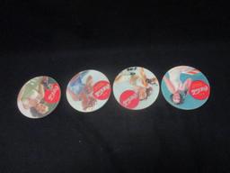 (4) Coca-Cola Coasters