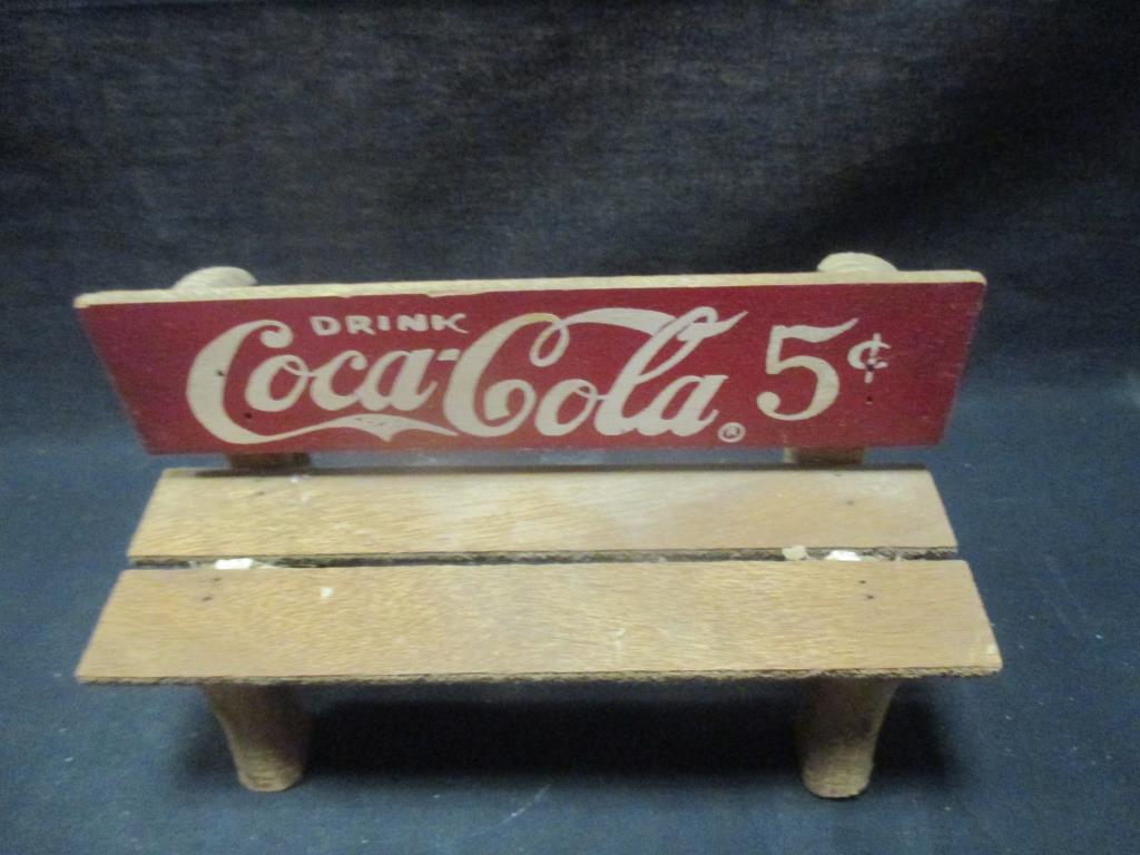 Coca-Cola Wood Bench