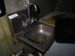 Stainless Steel Handwash Sink.